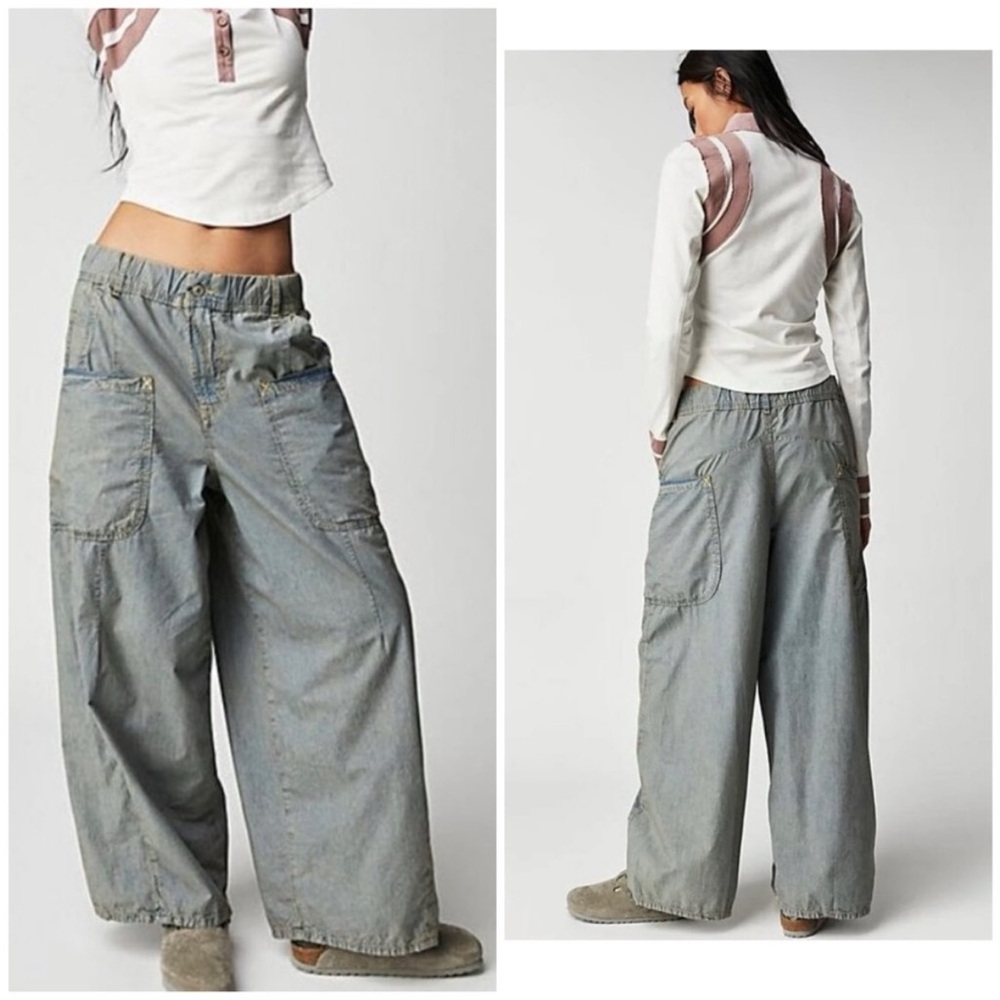 We The Free Shibuya Pull-On Wide-Leg Jeans Size Small NWOT SOLD OUT ON SITE